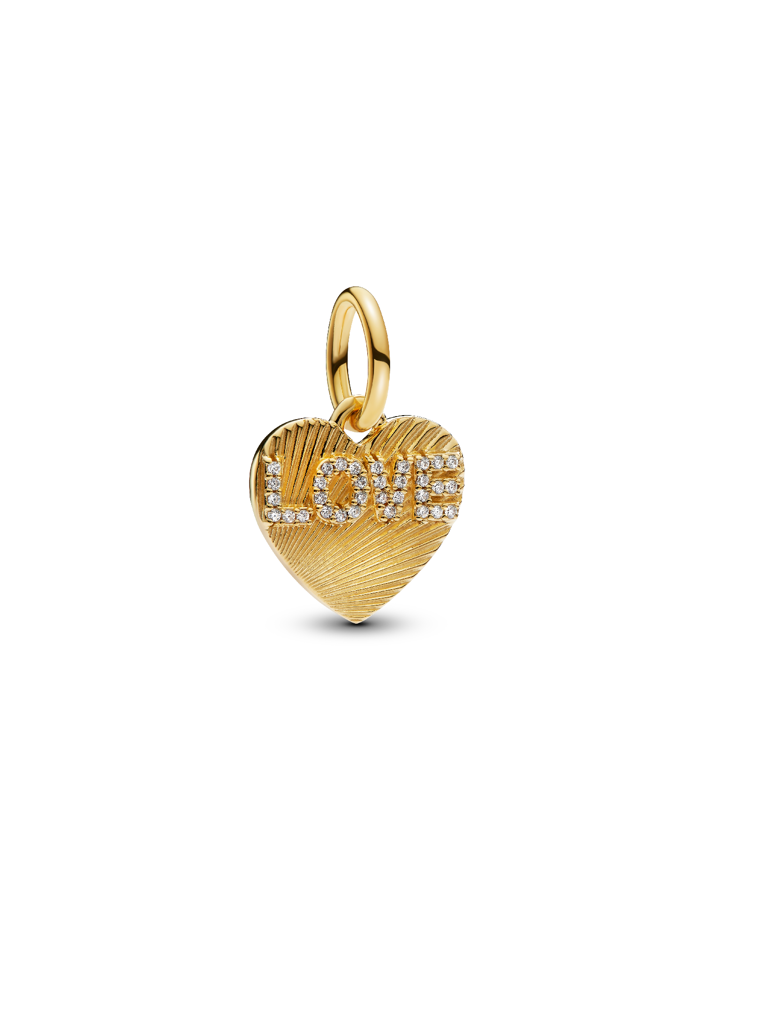 Charm Pendant Cœur d'Amour Gravable