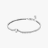 Bracelet Rivière Cœur Scintillant Bracelet Rivière Cœur Scintillant