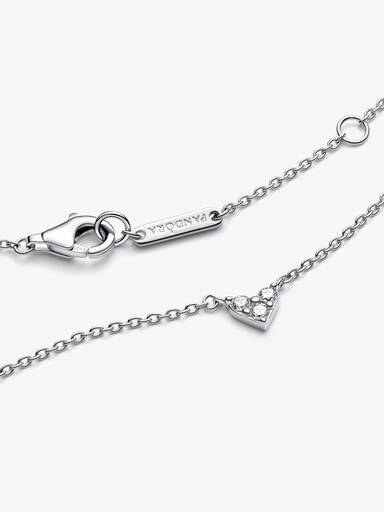 Collier Cœur Trois Pierres