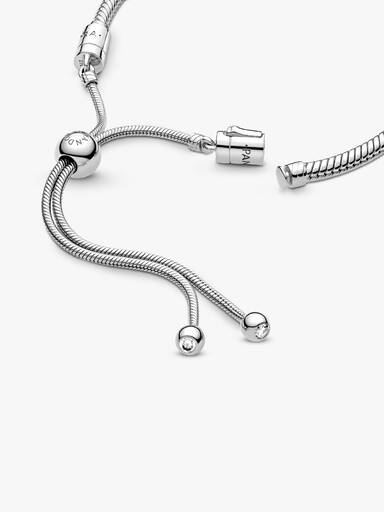 Bracelet Coulissant Maille Serpent