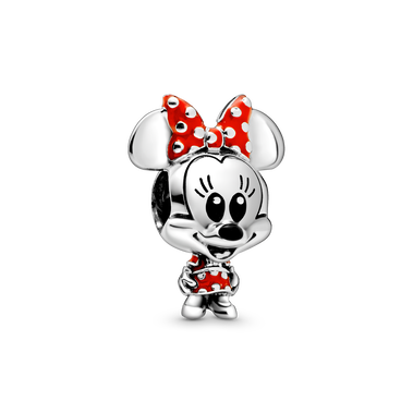 Charm Disney Minnie Robe à Pois & Nœud