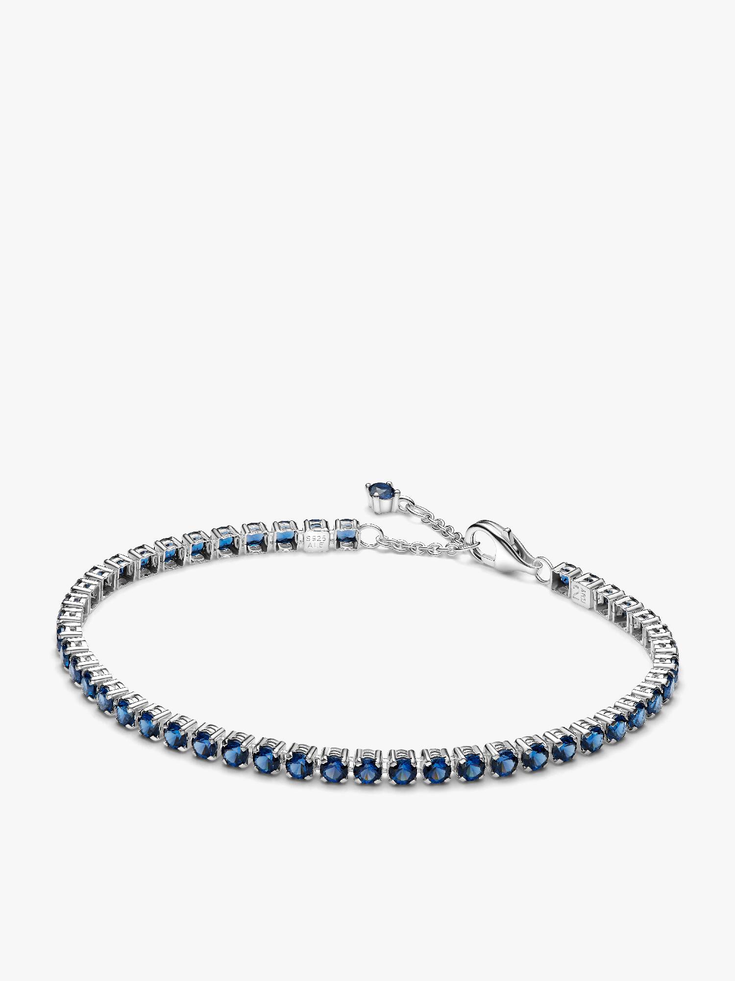 Bracelet Rivière Bleu Scintillant
