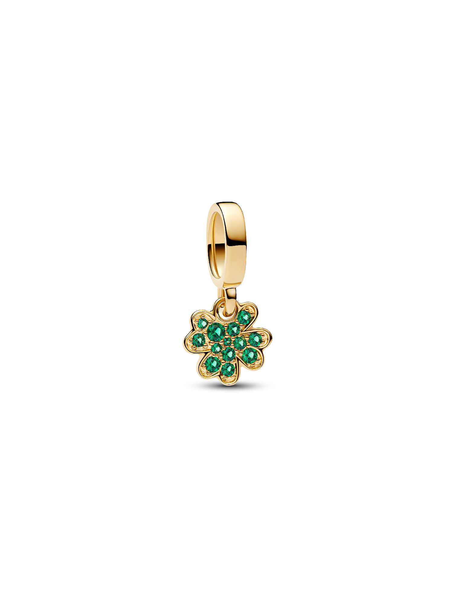 Charm Pendant Trèfle à Quatre Feuilles