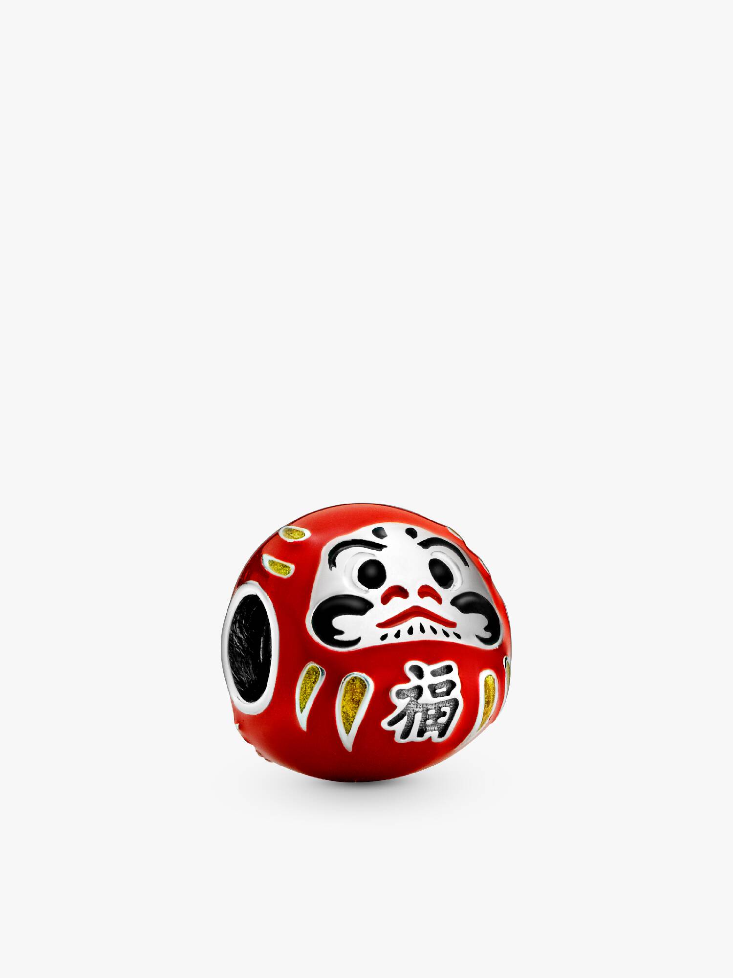 Charm Poupée Daruma Rouge