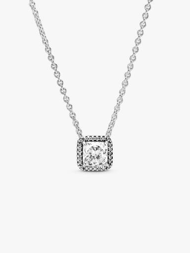 Collier Halo Carré