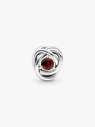 Charm Cercle Éternité Rouge