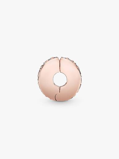 Charm Clip Pavé Transparent