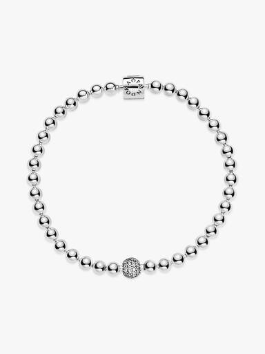 Bracelet Perles & Pavé
