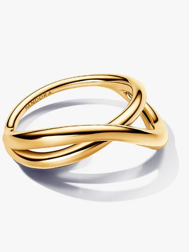 Bague Infini de Forme Organique