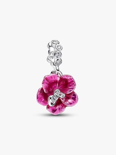 Charm Pendant Hibiscus