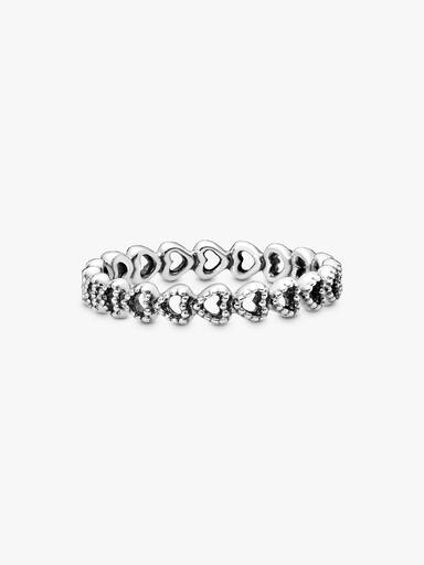 Bague Couronne de Cœurs