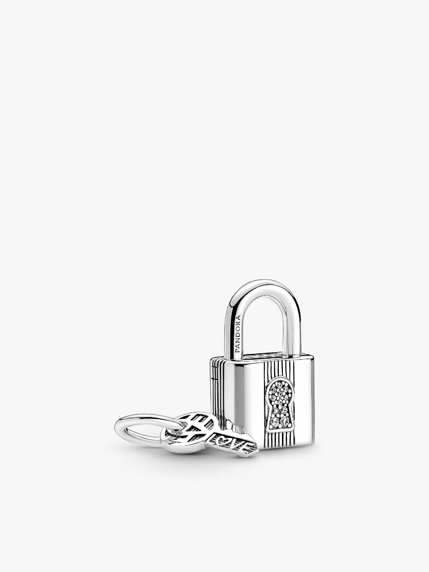 Charm Pendant Cadenas et Clé