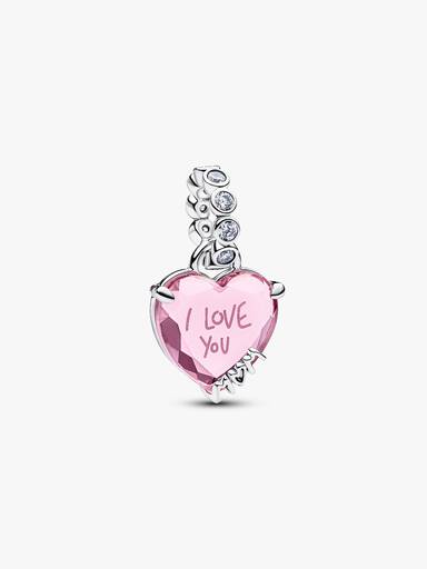 Charm Pendant I Love You Mom