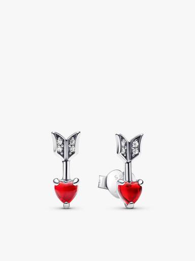 Parure Flèche & Cœur en Verre de Murano