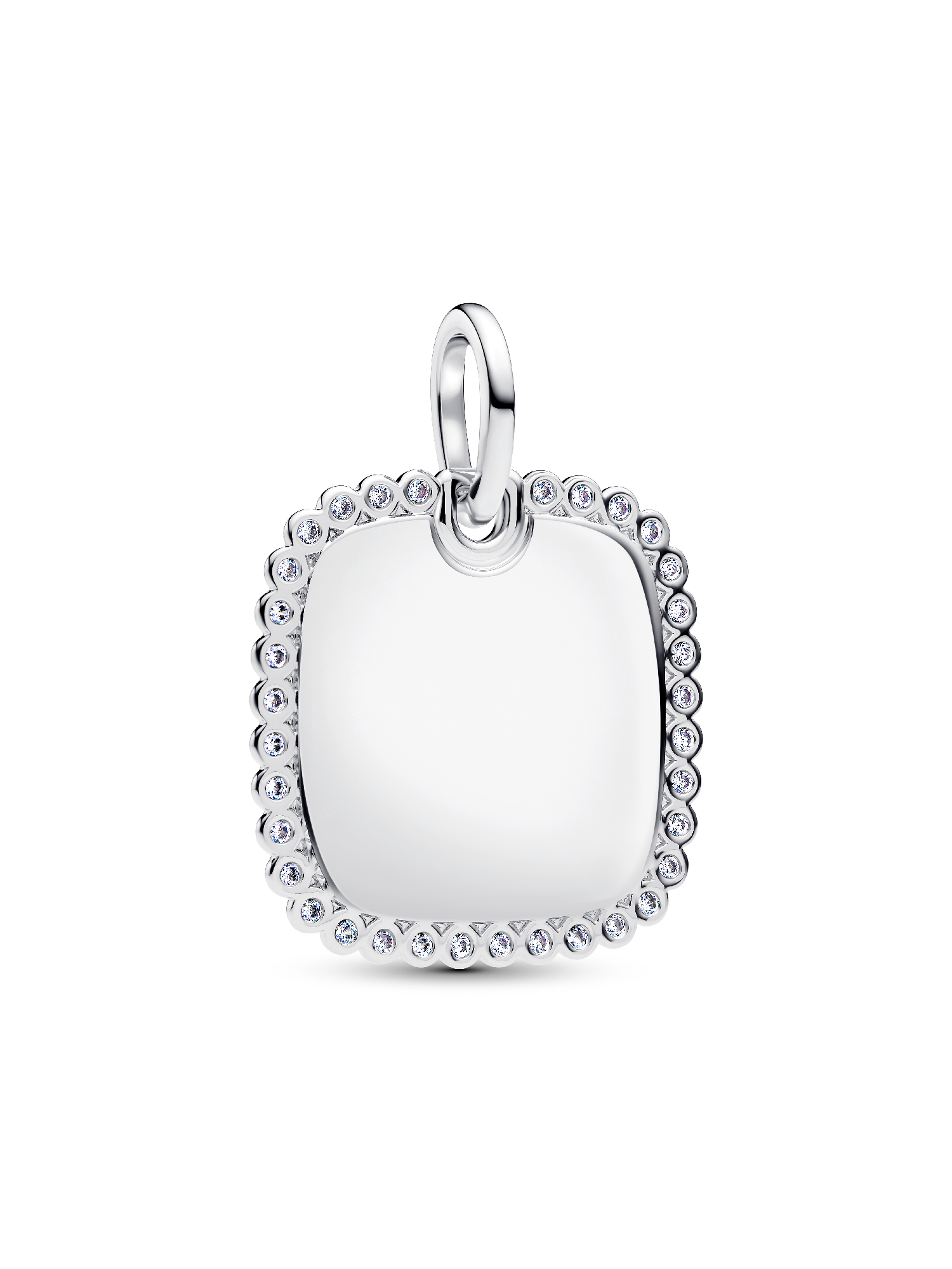 Médaillon Carré Gravable