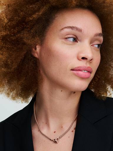 Collier Chaîne Cloutée