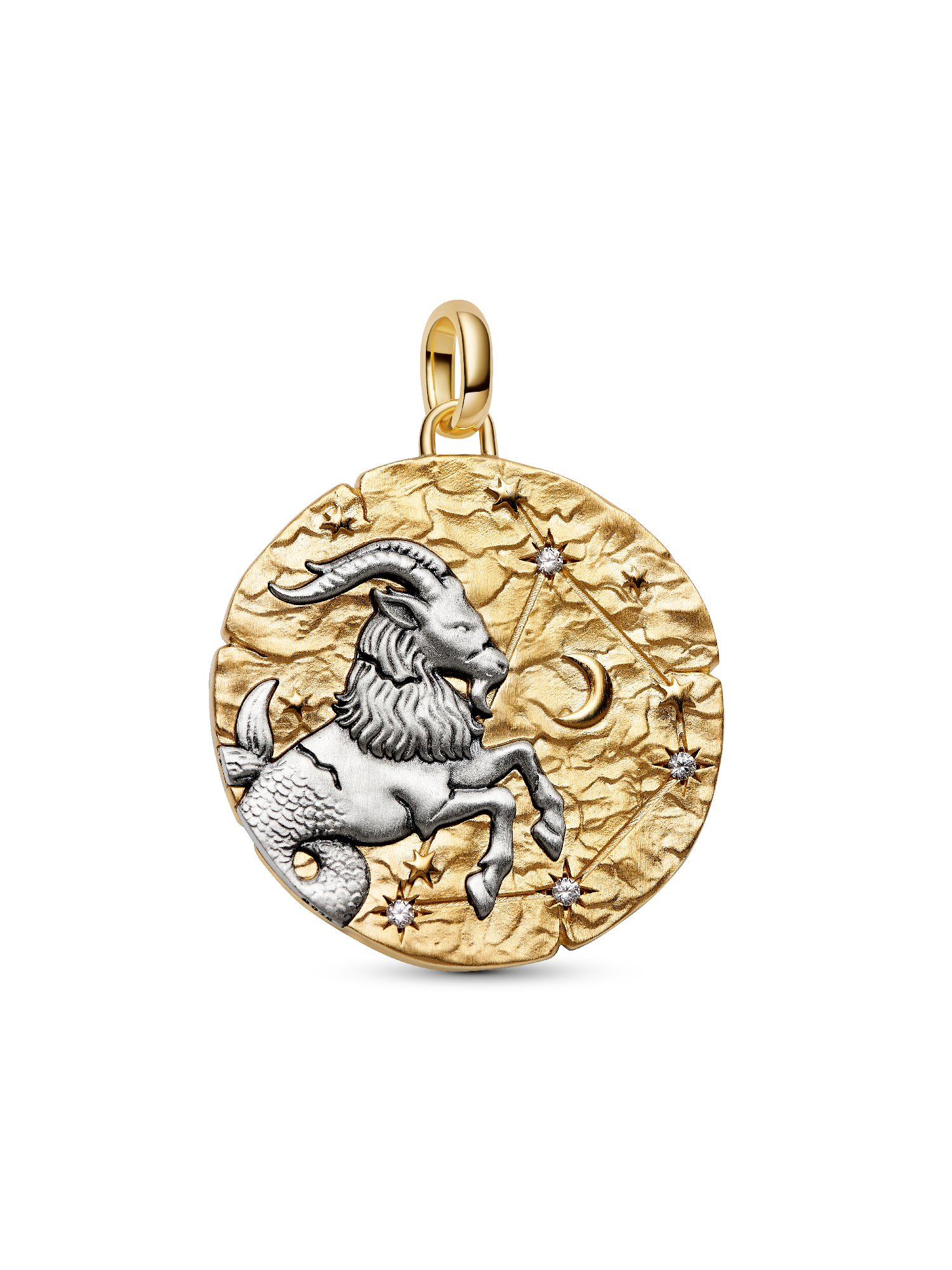 Charm Médaillon XL Signe du Capricorne