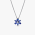 Collier à Pendentif Herbier Bleu Scintillant Collier à Pendentif Herbier Bleu Scintillant