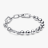 Bracelet Link & Perle Métallique Bracelet Link & Perle Métallique