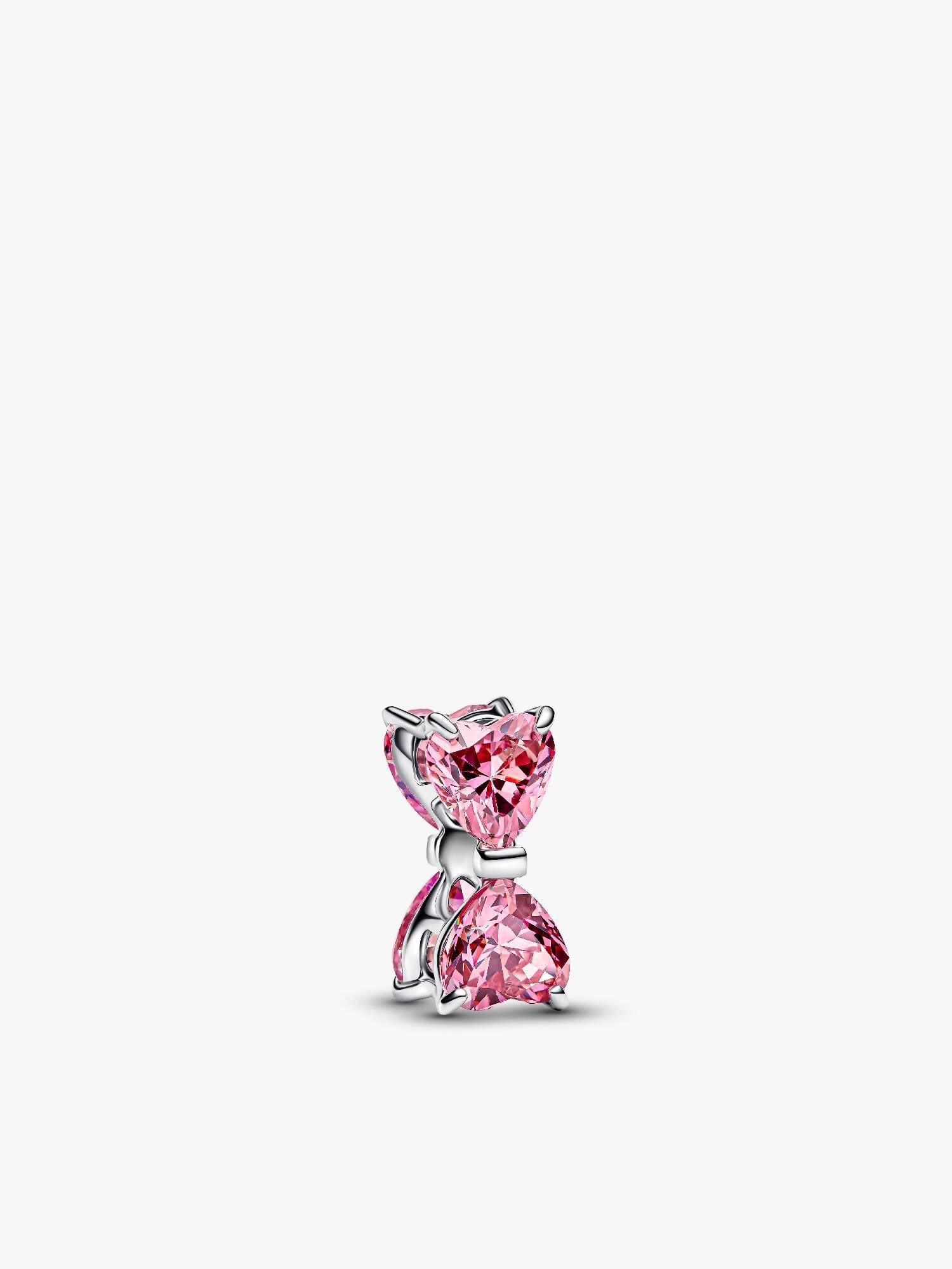 Charm Nœud Rose
