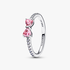 Bague Nœud Rose Scintillant Bague Nœud Rose Scintillant