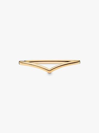 Bague Chevron Polie