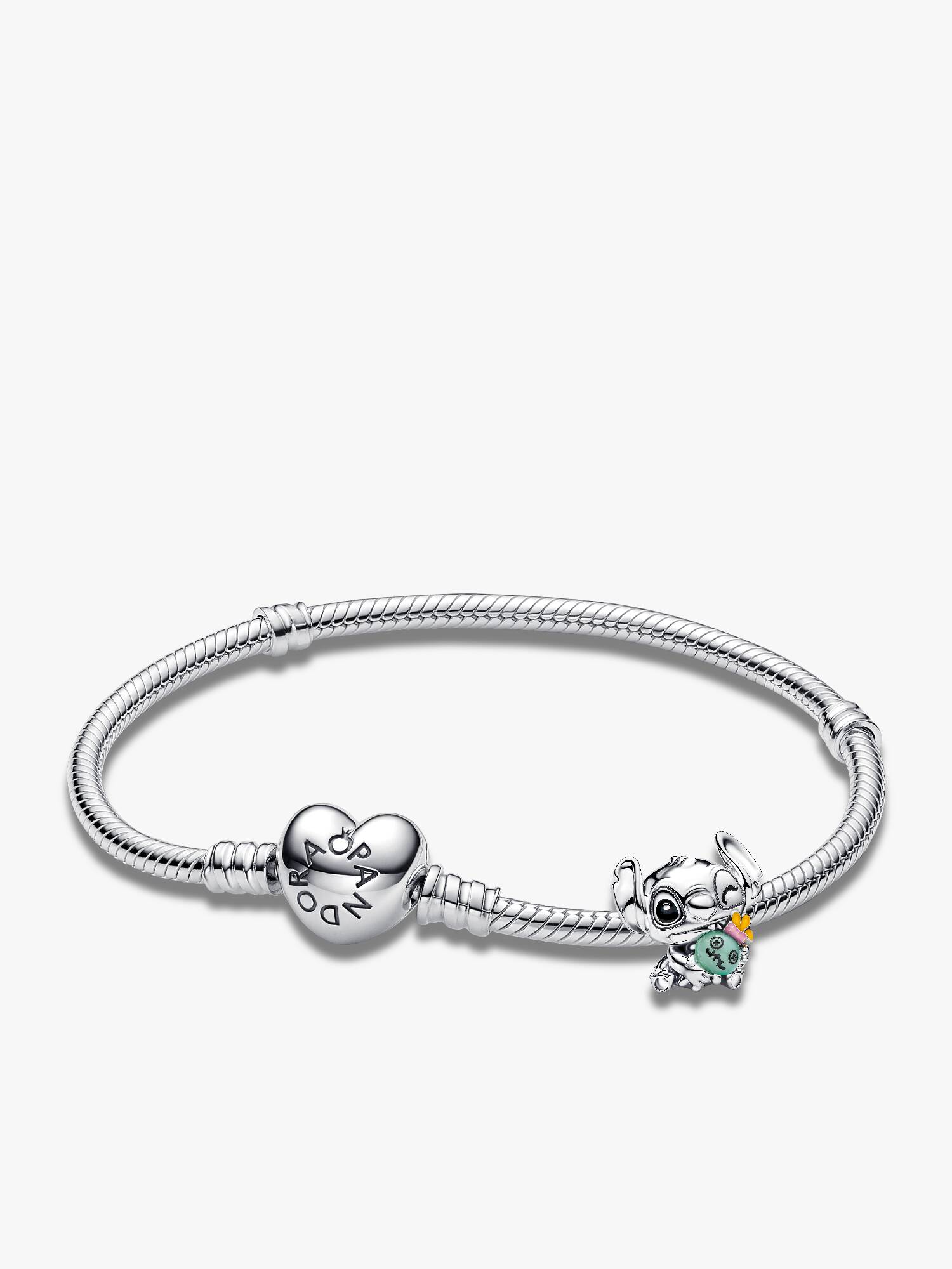 Coffret Cadeau Bracelet Cœur Moments et Charm Stitch & Scrump