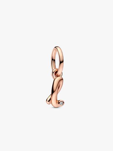 Charm Pendant Alphabet Lettre l