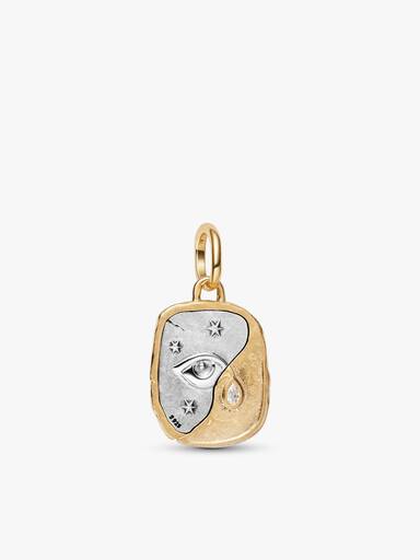 Coffret Cadeau Collier Médaillon Œil
