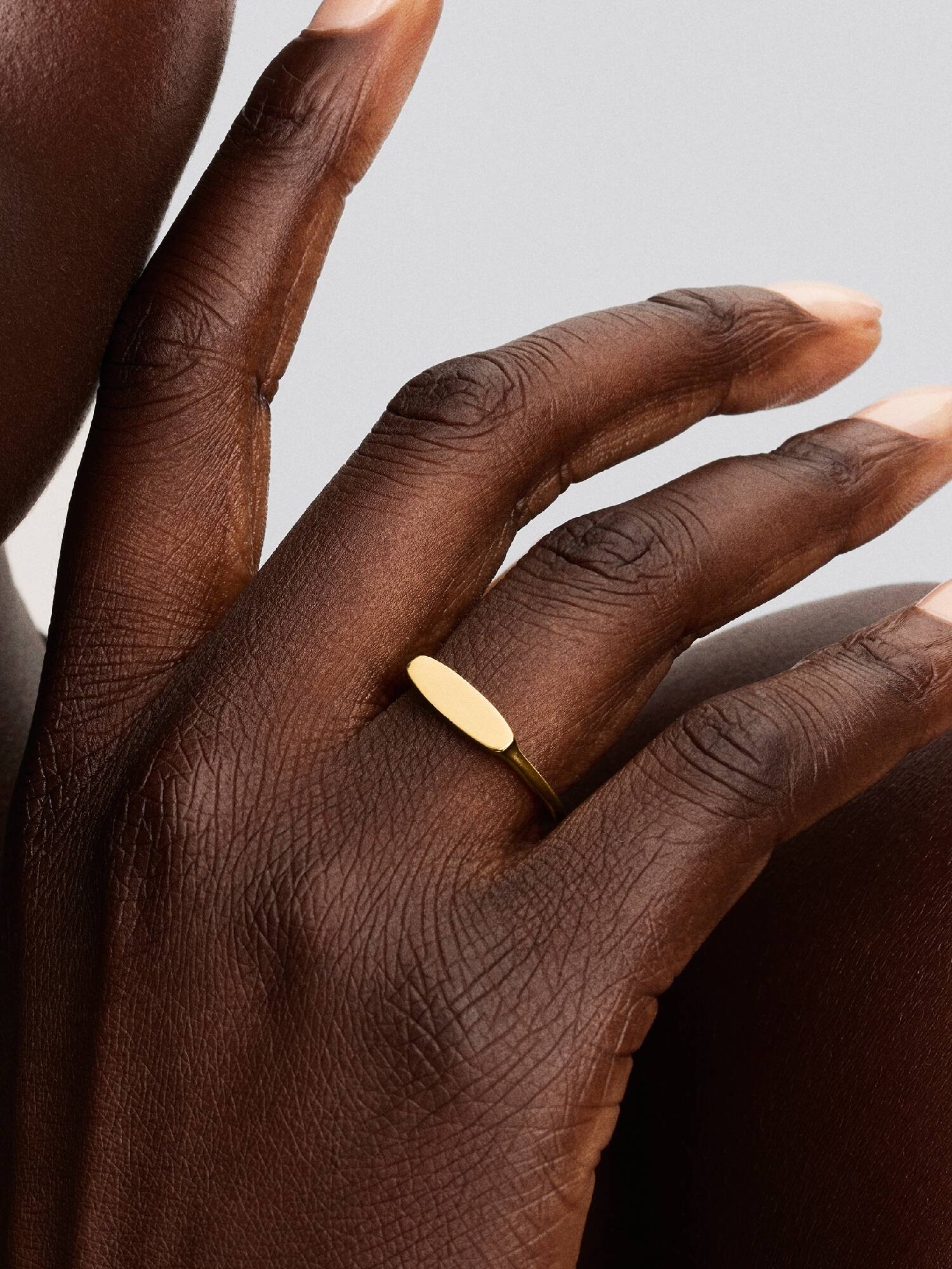 Bague Barre Gravable
