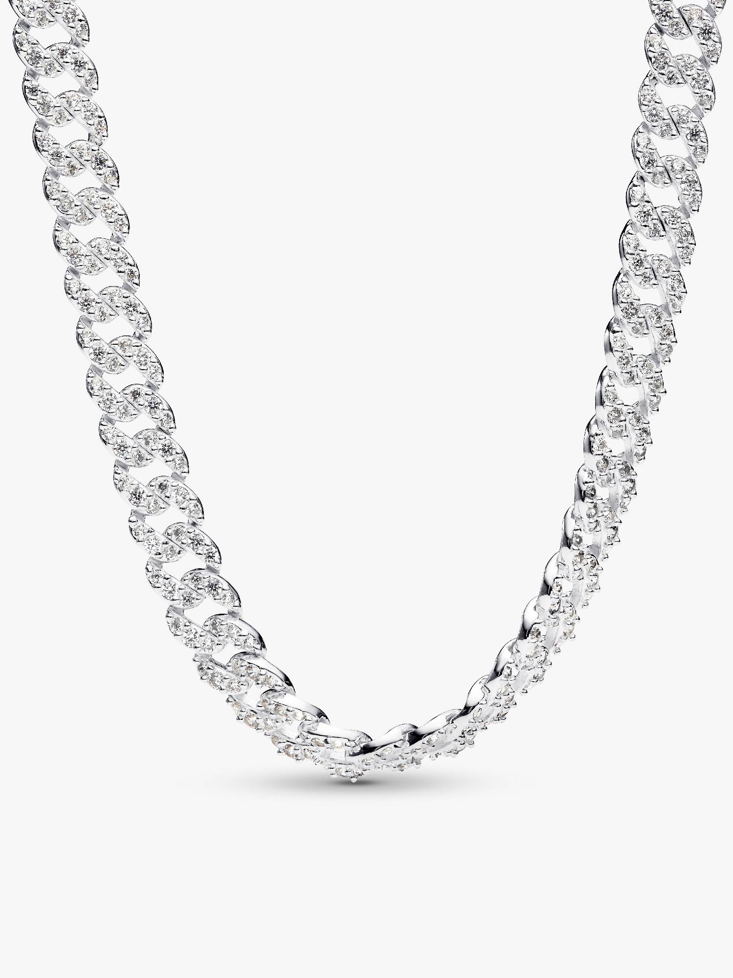 Collier Maille Cubaine Pavé