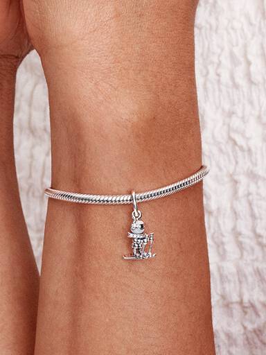 Charm Pendant Skieur