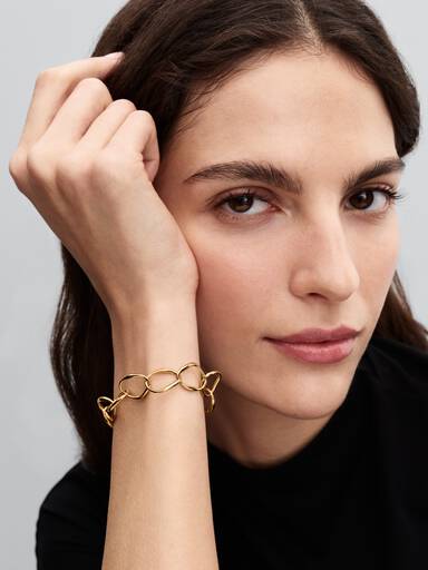 Bracelet Link de Forme Organique