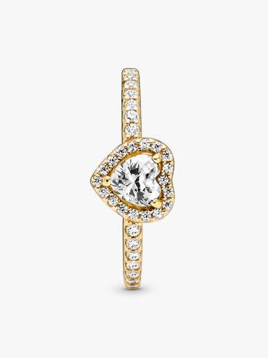 Bague Cœur Élevé