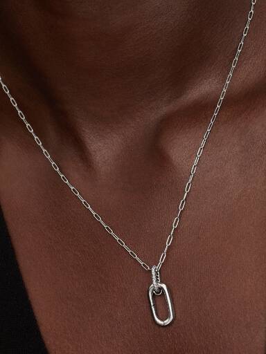 Collier à Pendentif Link Ouvrable