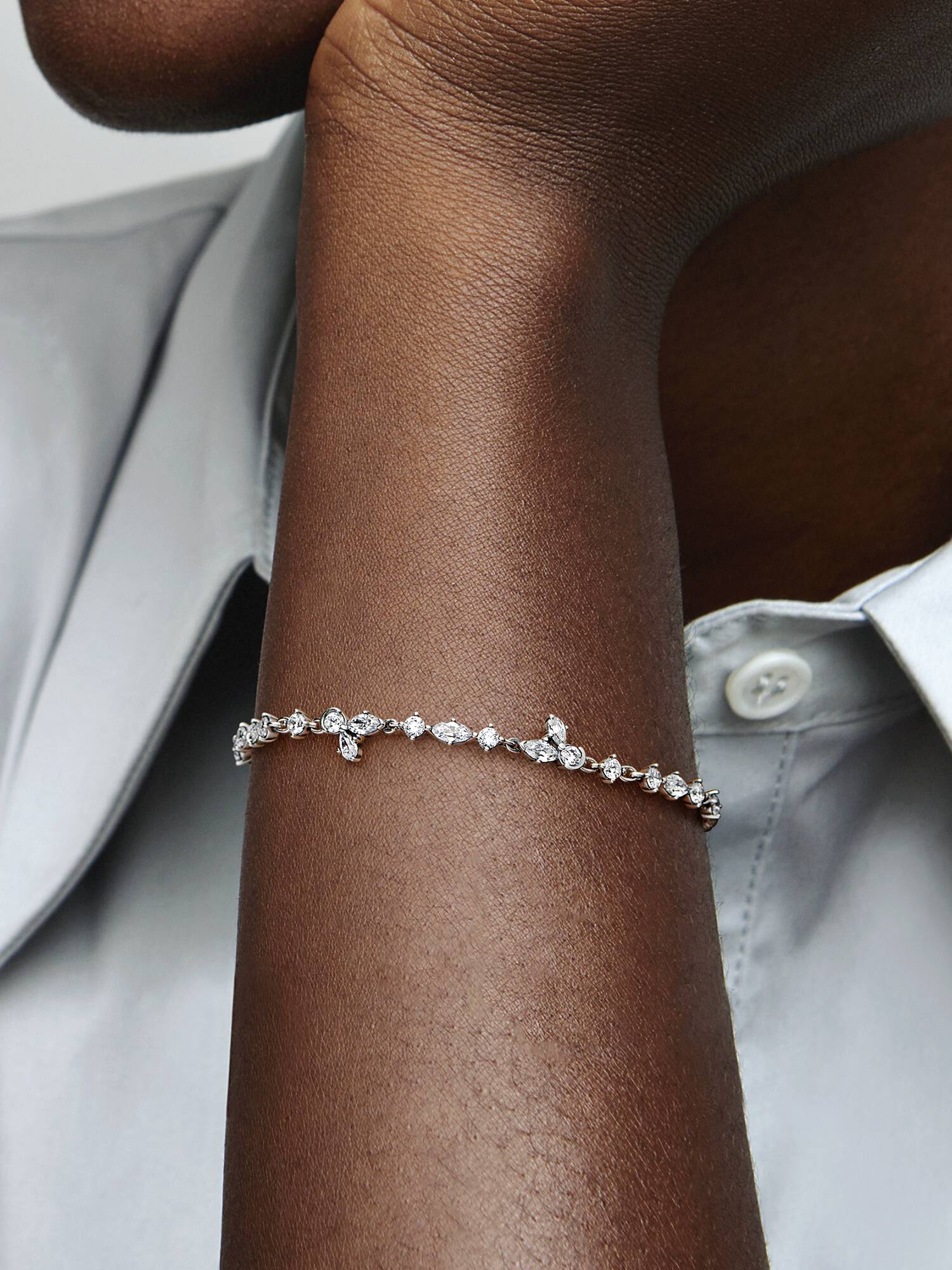 Bracelet Chaîne Herbier Scintillant