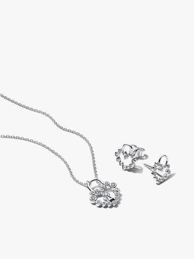 Coffret Cadeau Cadenas Cœur Scintillant