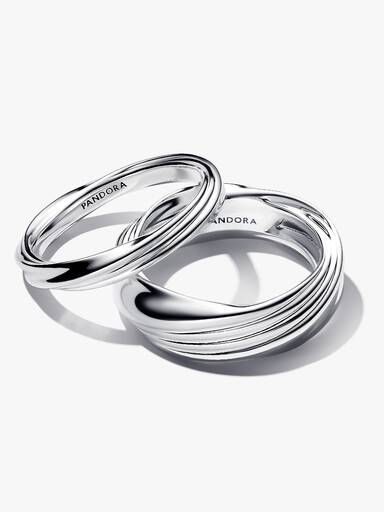 Bague Double Torsadée