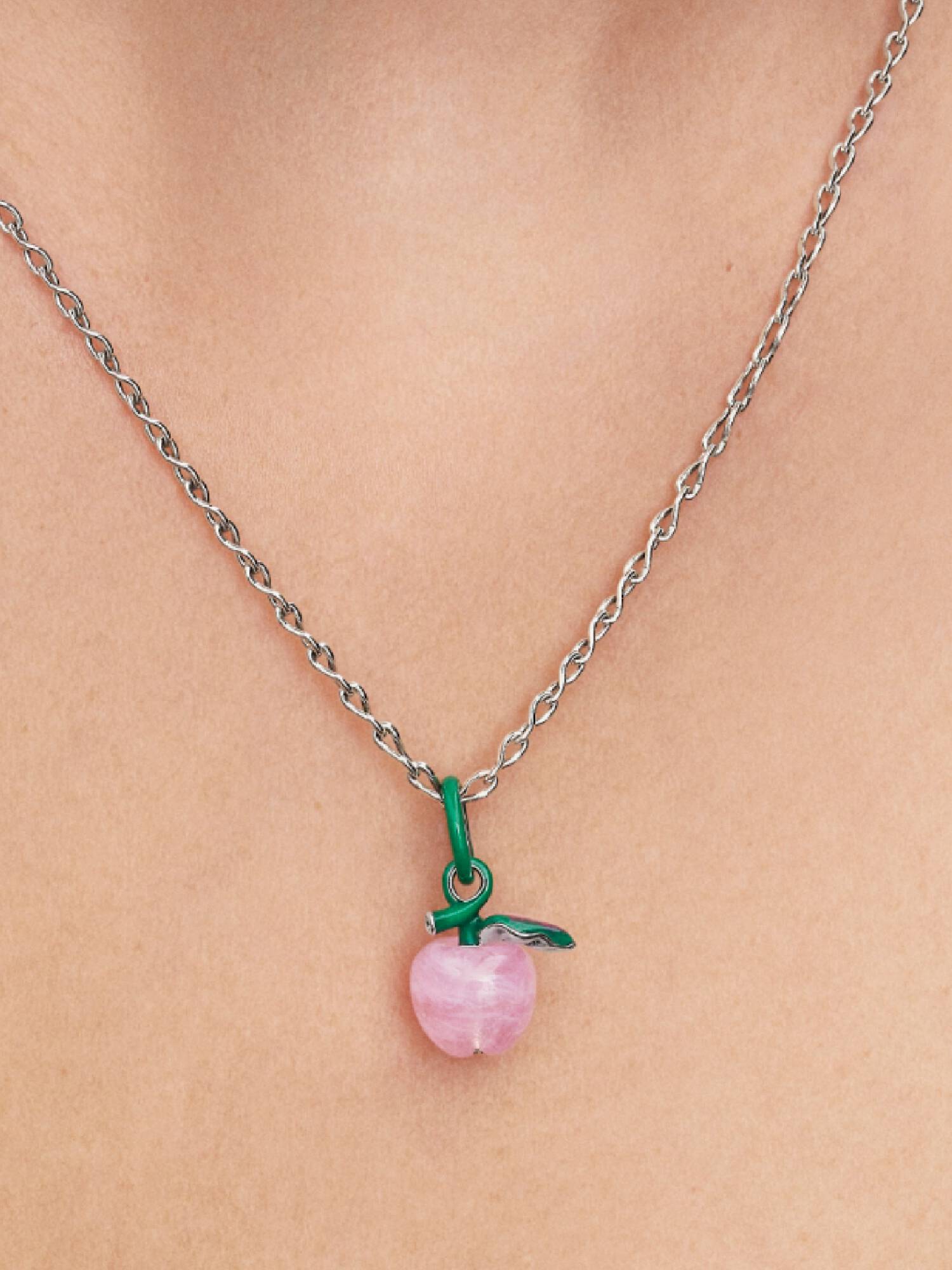 Charm Murano Pomme Rose