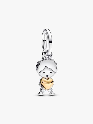 Charm Pendant Garçon Heureux