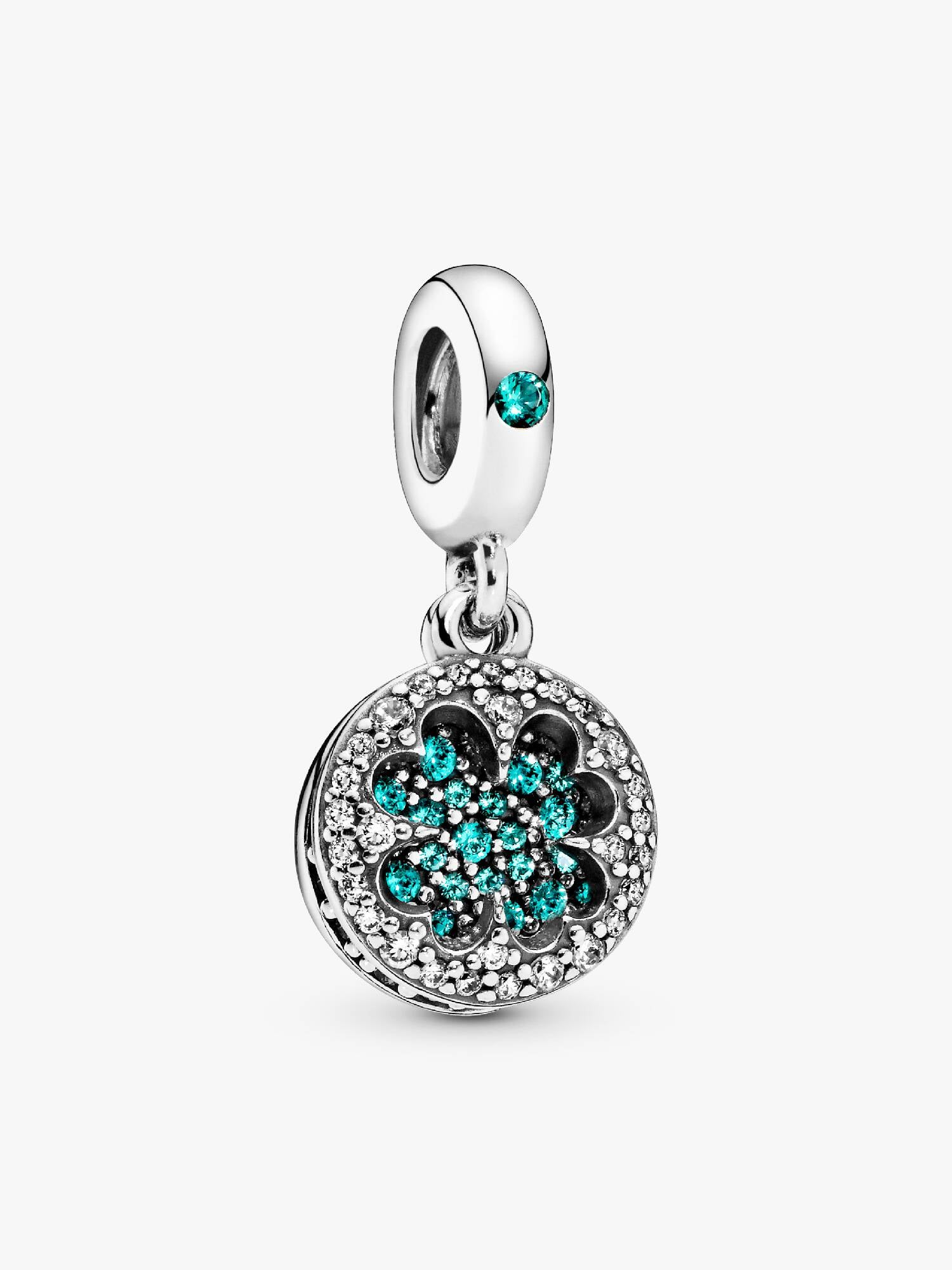 Charm Pendant Trèfle à Quatre Feuilles Chanceuse