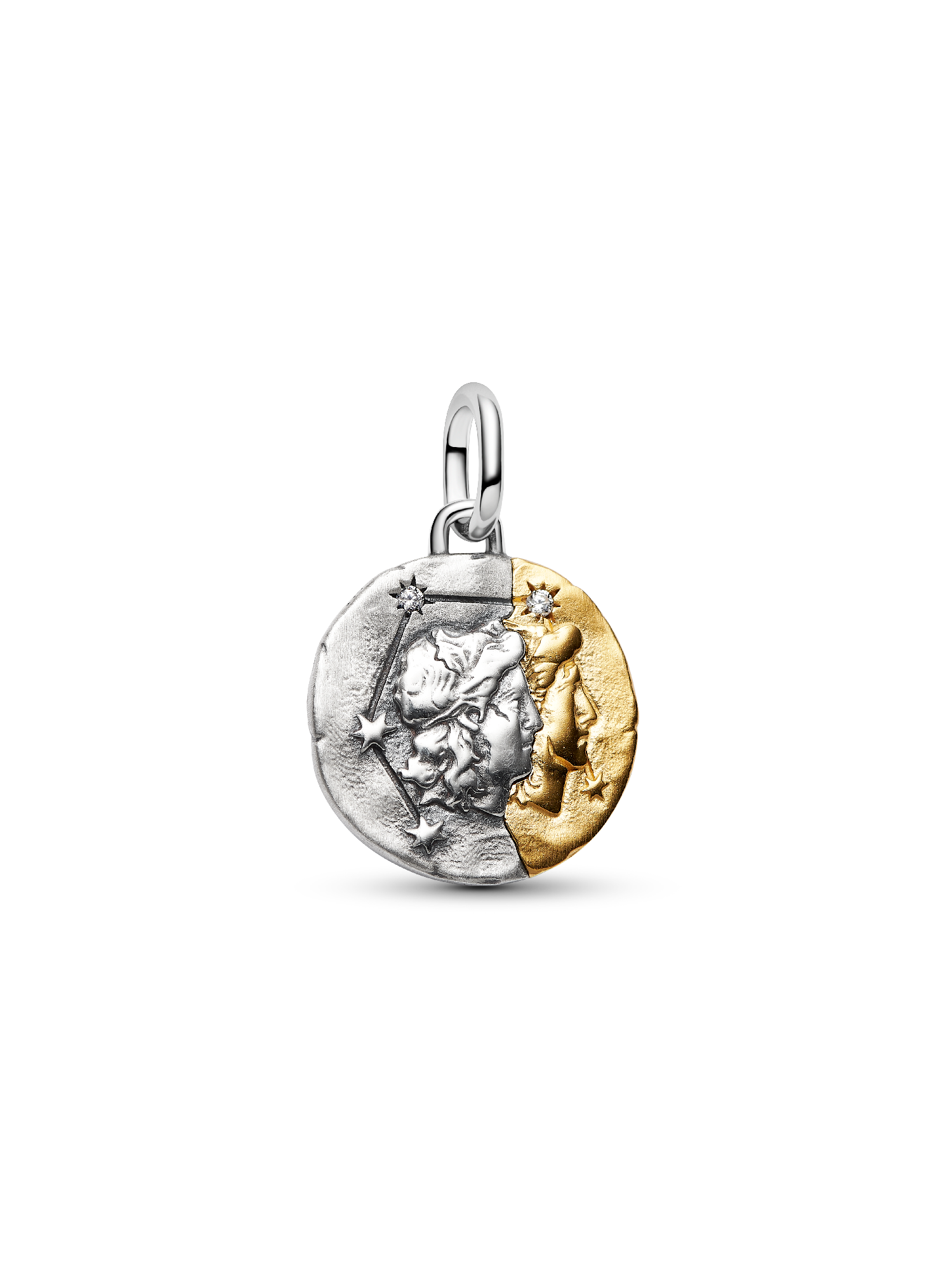 Charm Médaillon Signe des Gémeaux