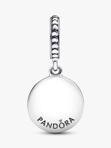 Charm Pendant Famille de Cœur en Argent