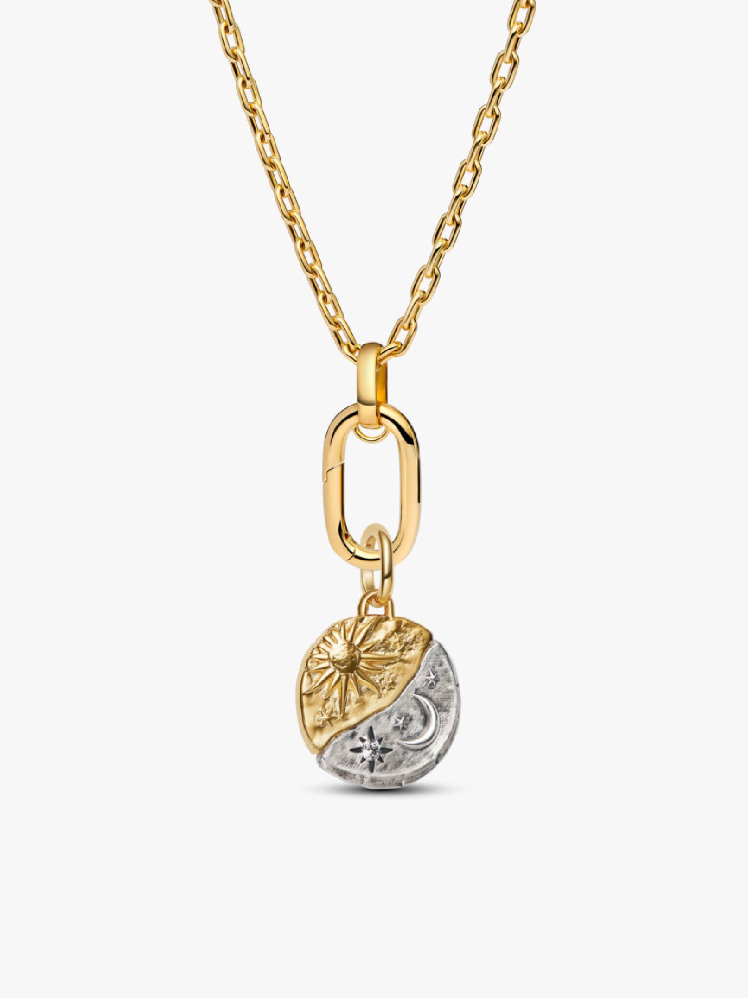 Collier Composé Soleil et Lune