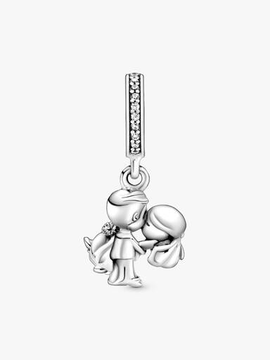 Charm Pendant Couple de Mariés