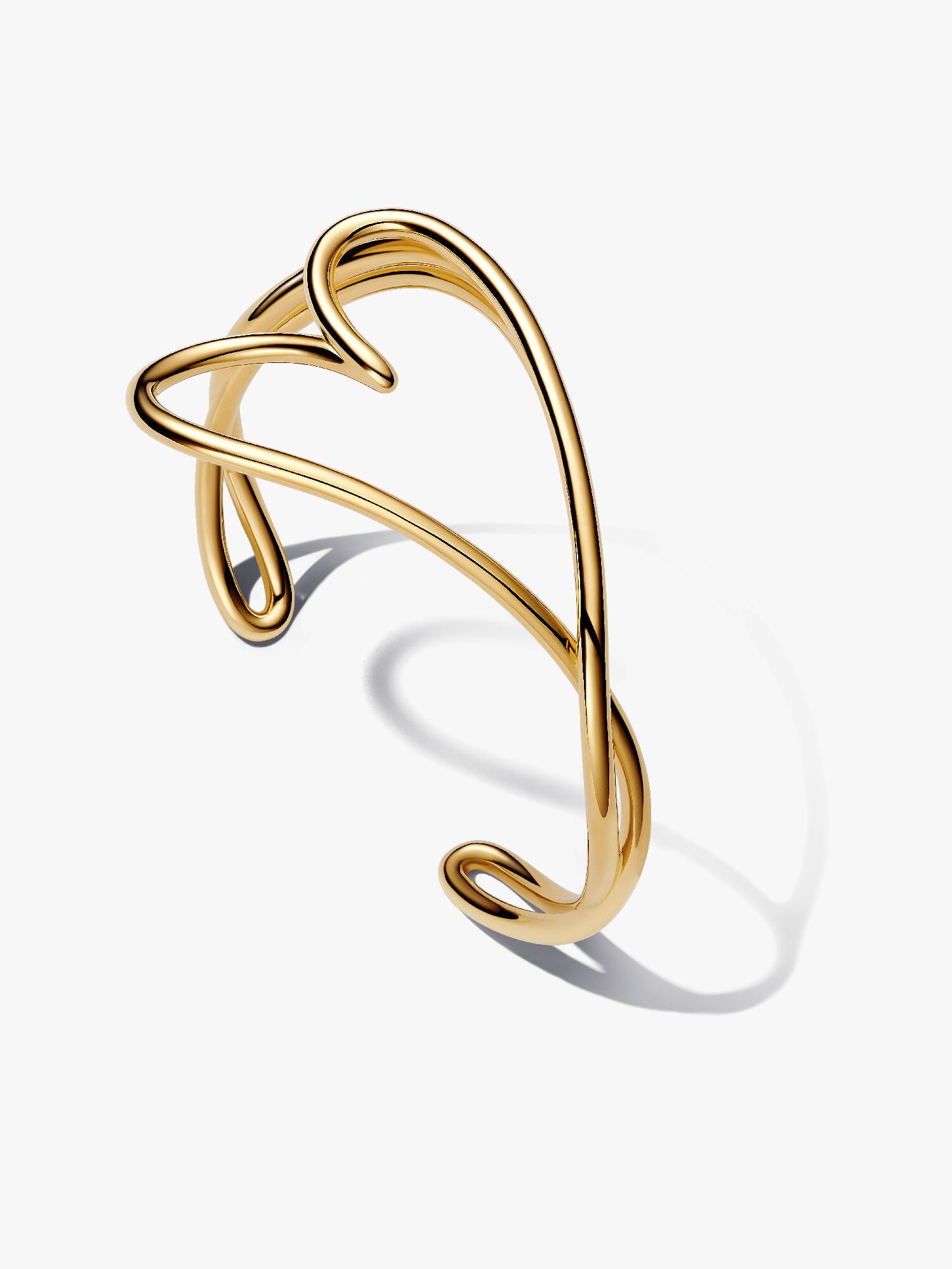 Bracelet Jonc Cœur Organique
