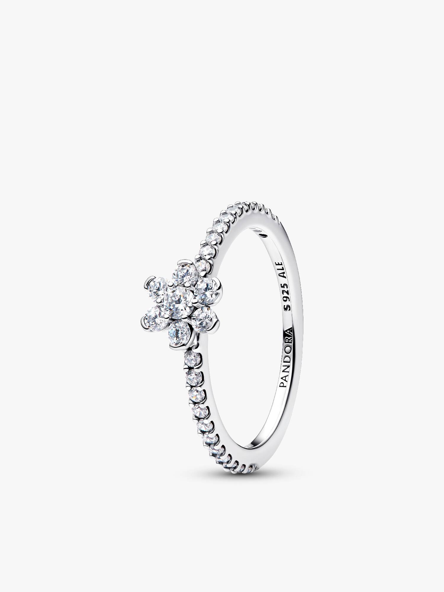 Bague Fleur Scintillante