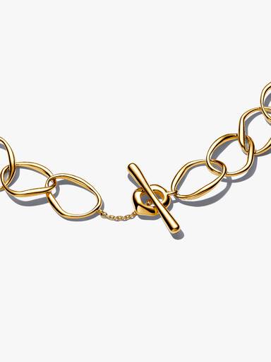 Collier Link de Forme Organique