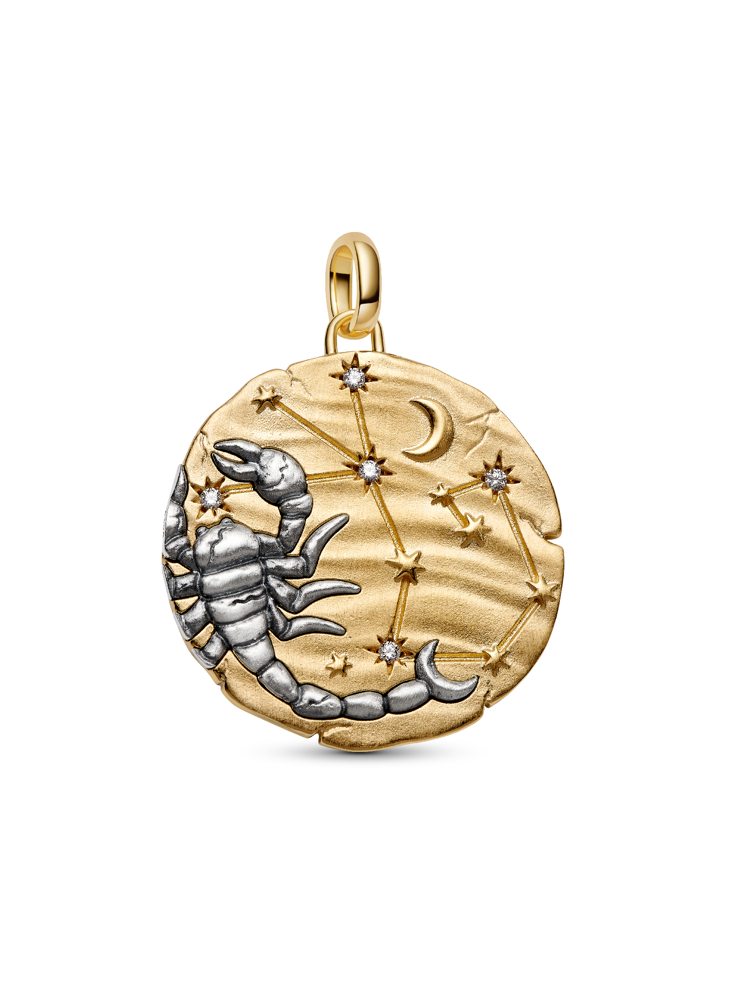 Charm Médaillon XL Signe du Scorpion