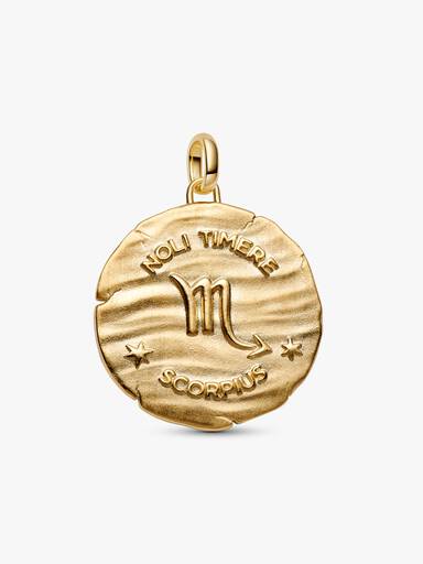 Charm Médaillon XL Signe du Scorpion